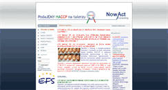 Desktop Screenshot of haccp-szkolenia.pl